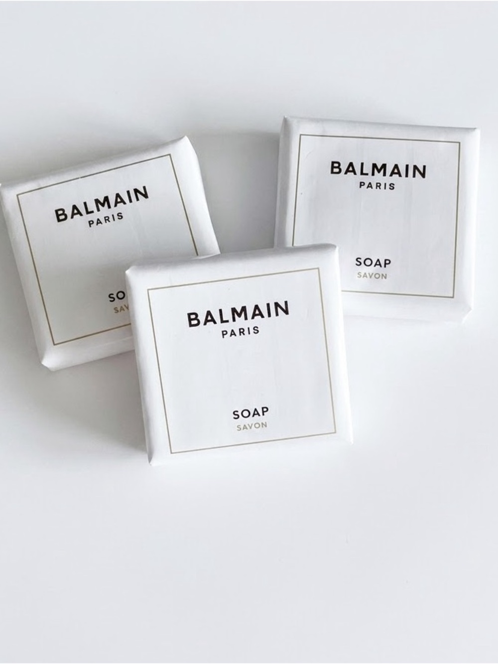Balmain Paris Wrapped Soap Trio